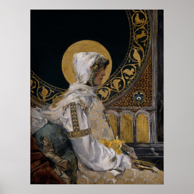 Poster Sorolla - Père Noël Dans La Prière (Devant)