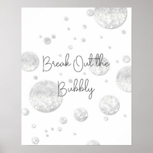 Poster Sortez l'affiche Bubbly