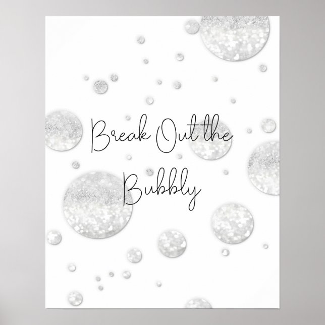 Poster Sortez l'affiche Bubbly (Devant)