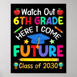 Poster Sortie 6e année ici Je viens Future Cl De 2030 Enf