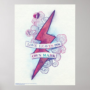 Poster Sortilège Harry Potter   L'amour laisse sa marque