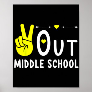 Poster Sortir Du Milieu Dernier Jour De L'École