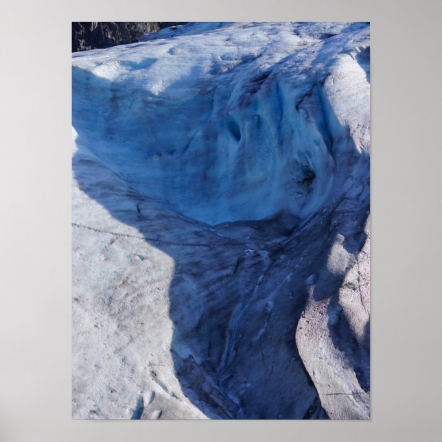 Poster Sortir Vagues Glacier (Devant)