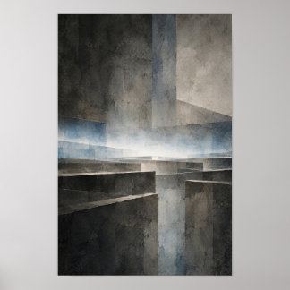 Poster Souffle de la ville — Aurema (Portrait)