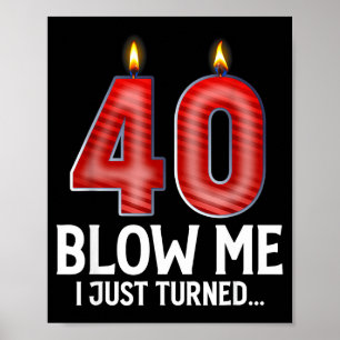 Poster Souffle-moi, j'ai 40 ans, drôle d'anniversaire 40
