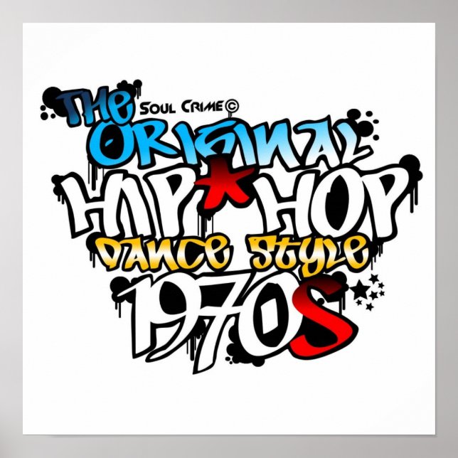 Poster Soul Crime - Le style original de la danse Hip hop (Devant)