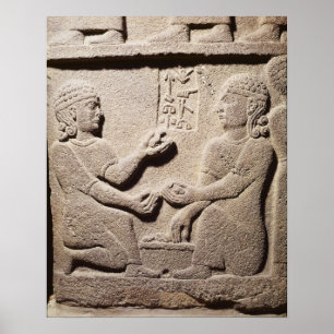 Poster Soulagement dépeignant le fils du Roi Araras