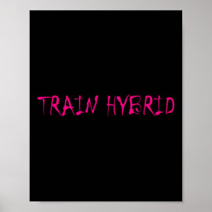 Poster Soulever Lourd Courir Loin Sport Hybride Fitness C