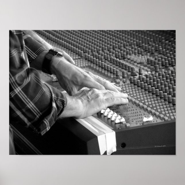 Poster Sound Man (Devant)