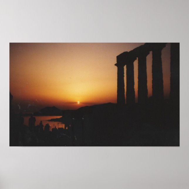 Poster Sounion (Devant)