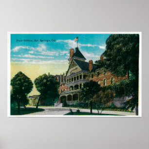 Poster Sources thermales en Robles Paso, CAPaso Robles, C