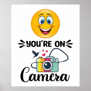 Poster Souriez ! Vous Êtes Sur Caméra