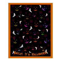 Sourire C'est un joyeux Halloween Automne Fantôme