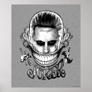 Poster Sourire de joker du peloton   de suicide