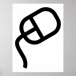Poster Souris d'ordinateur