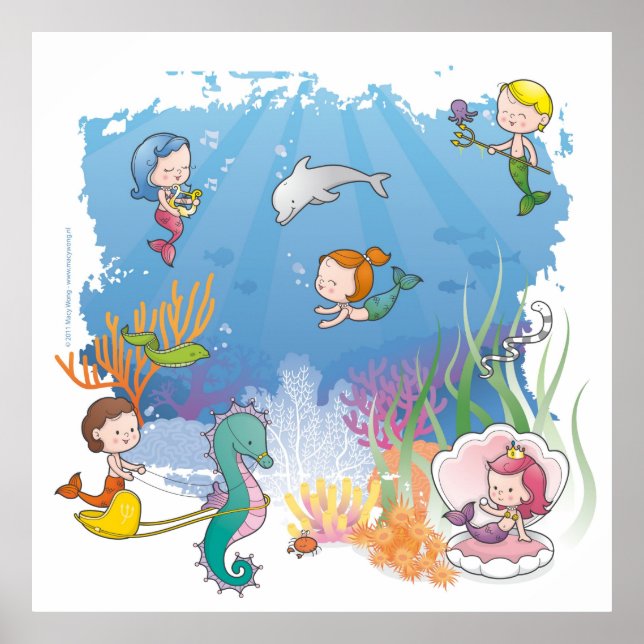 Poster Sous la mer (Devant)