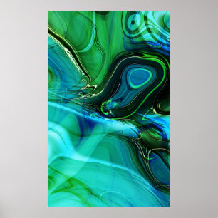 Poster Sous la mer