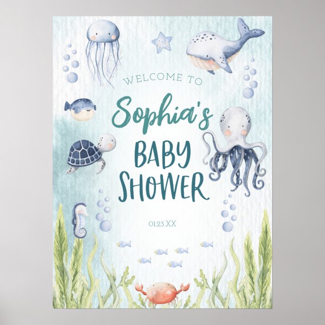 Poster Sous l'affiche de l'Affiche de bienvenue du Baby s (Devant)