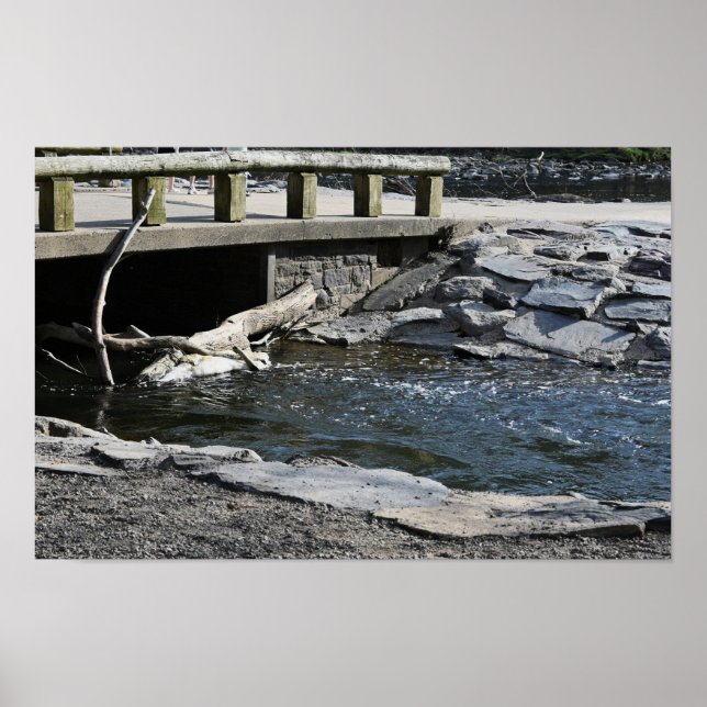 Poster Sous l'affiche du pont (Devant)