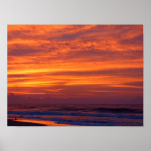 Poster Sous le ciel rayonnant