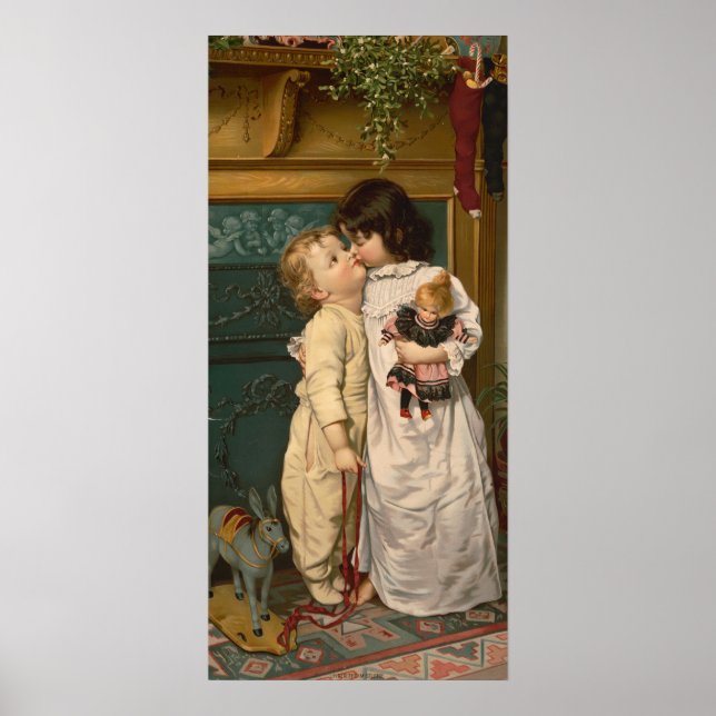 Poster Sous le Mistletoe | Knapp & Co. (Devant)