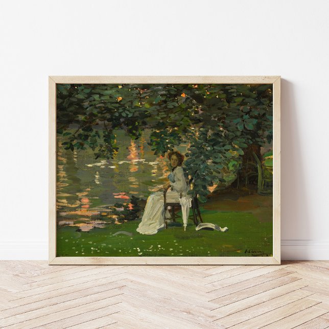 Poster Sous Les Arbres, Ranelagh | Sir John Lavery (Créateur téléchargé)