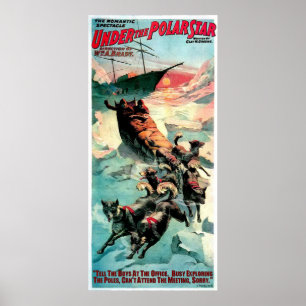 POSTER SOUS L'ÉTOILE POLAIRE