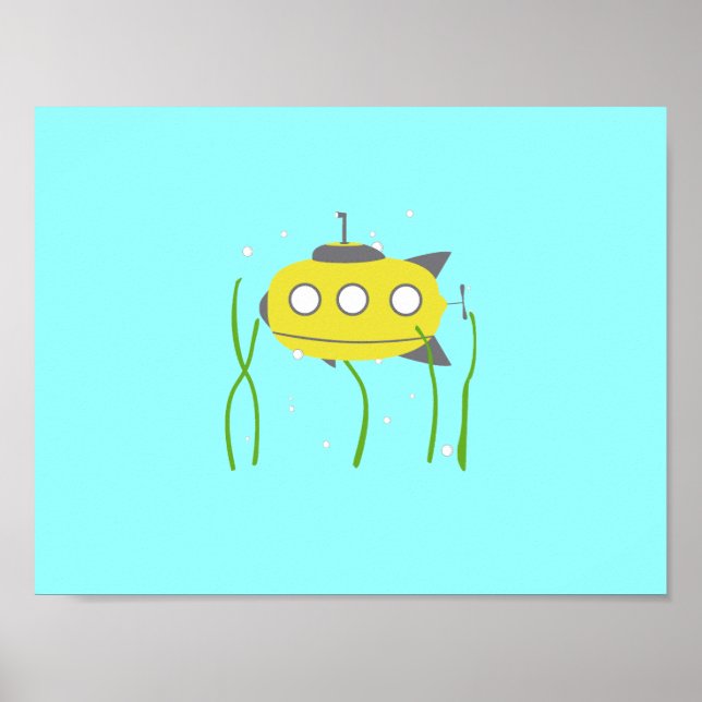 Poster Sous-marin (Devant)