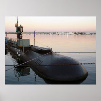 Poster Sous-marin à Sunrise