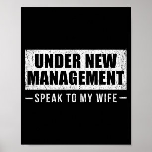 Poster Sous nouvelle direction Parlez à ma femme