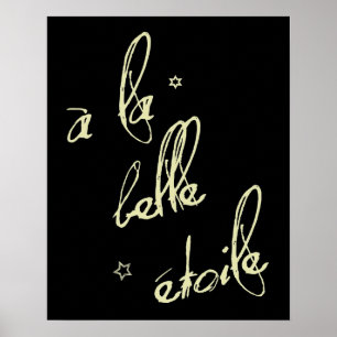 Poster Sous une belle étoile