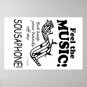 Poster Sousaphone Sent La Musique