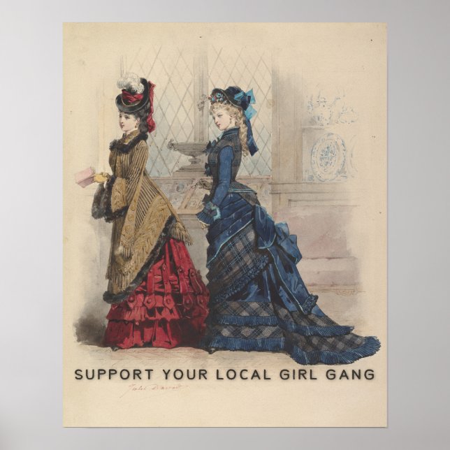 Poster Soutenez Votre Gang De Filles Locale (Devant)