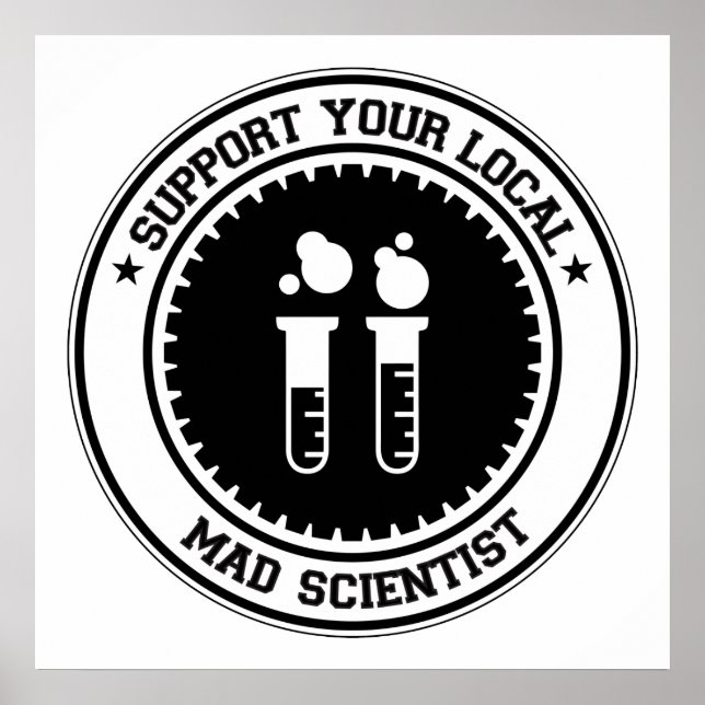 Poster Soutenez votre scientifique en chef local (Devant)