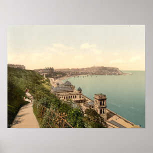 Poster South Bay, Scarborough, Yorkshire, Angleterre