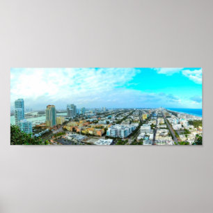 Poster ~South Beach~ SOUTH BEACH POSTER, CUSTOMIZE IT!