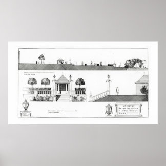 Poster Southport : Section et détails de la terrasse supé