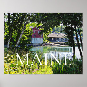 Poster Southwest Harbor Maine