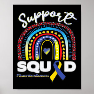 Poster Soutien aux personnes handicapées du développement