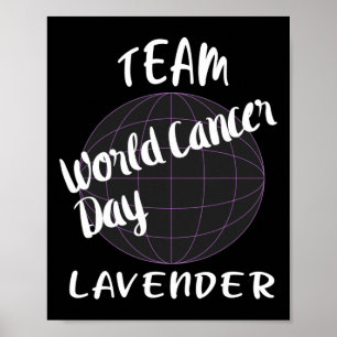 Poster Soutien aux survivants du cancer Journée mondiale