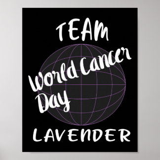 Poster Soutien aux survivants du cancer Journée mondiale