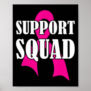 Poster Soutien de l'équipe Cancer du sein - Équipe de sou