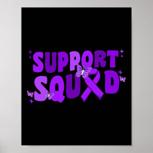 Poster Soutien de l'équipe de sensibilisation à la maladi