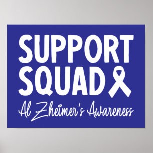 Poster Soutien de l'équipe de sensibilisation à la maladi