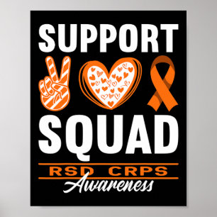 Poster Soutien De L'Escadron I Dystrophie Réflexe Syndrom