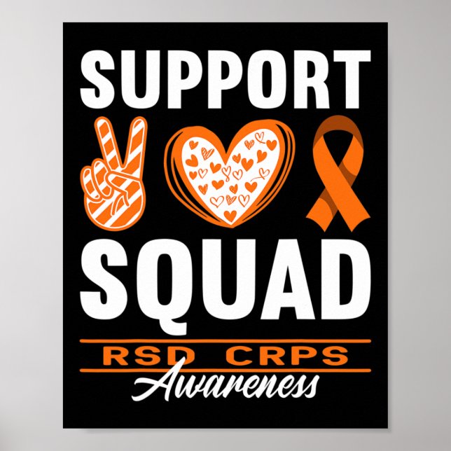 Poster Soutien De L'Escadron I Dystrophie Réflexe Syndrom (Devant)