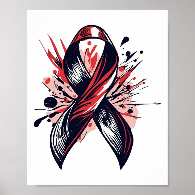 Poster Soutien du cancer (Devant)