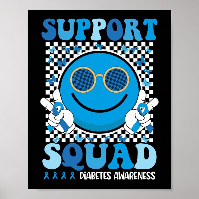 Poster Soutien Escadron de sensibilisation au diabète Sou (Devant)