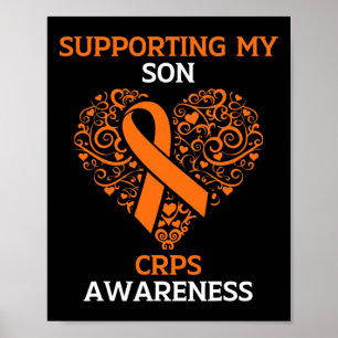 Poster Soutien Mon Fils Rsd Crps Mois de sensibilisation