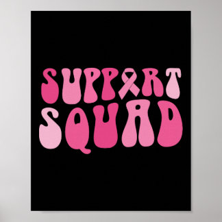Poster Soutien Squad Sensibilisation au cancer du sein Ru